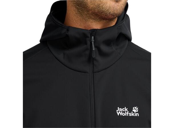 JW Skyvail Jkt M Svart M Jack Wolfskin softshelljacka herr 