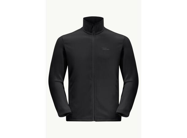JW Taunus FZ M Svart S Jack Wolfskin fleecejacka herr 