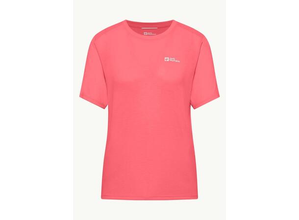 JW Vonnan S/S Tee W Rosa L Jack Wolfskin t-shirt dam 