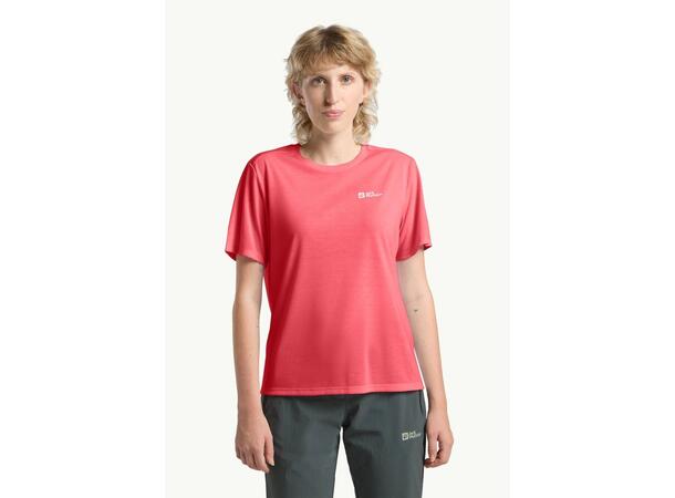 JW Vonnan S/S Tee W Rosa L Jack Wolfskin t-shirt dam 