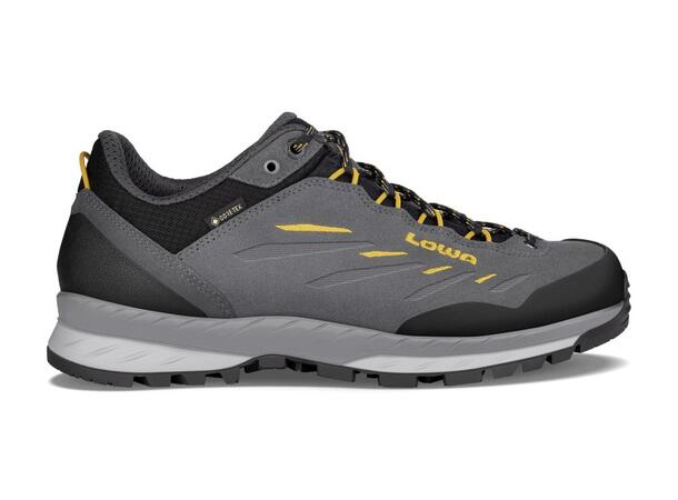 LOWA DELAGO GTX LO Grå/Gul 10 Trekkingsko med Goretex 