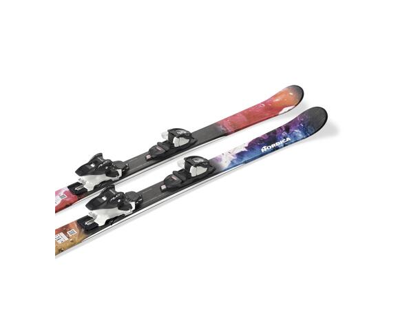 NORDICA UNLEASHED J +7.0 WB Rosa 128 Skidpaket ink.bindning J7.0WB (OC9020MG) 