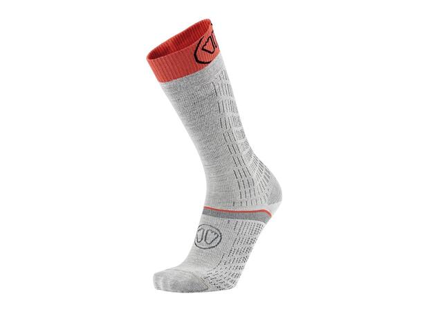 SIDAS SKI MERINO PERF.SOCKS Grå 39-40 Skidstrumpor merinoull 