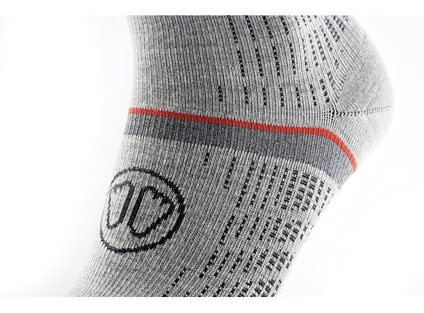 SIDAS SKI MERINO PERF.SOCKS Grå 39-40 Skidstrumpor merinoull 