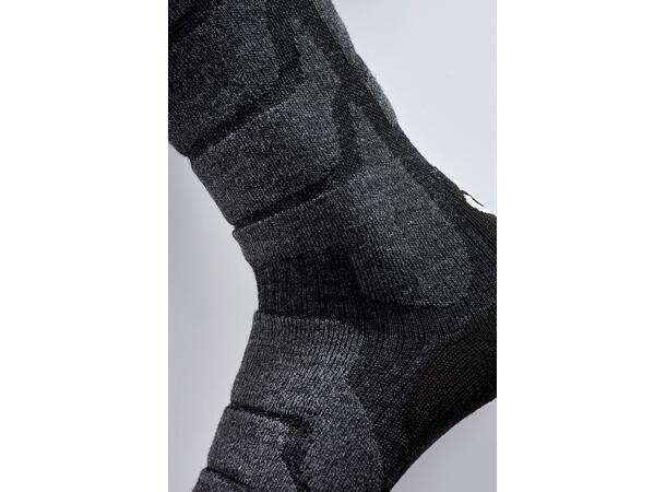 THERM-IC SKI WARM UNISEX Svart 45-47 Skidstrumpor med merinoull 