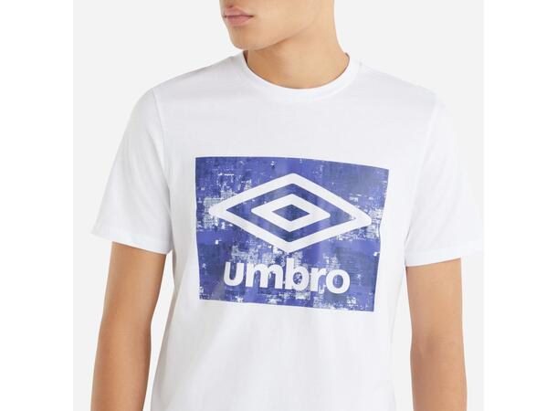 UMBRO Digi Camo Box Tee Vit M T-shirt i bomull 