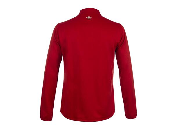 UMBRO Liga Halfzip Röd S Träningströja med krage 