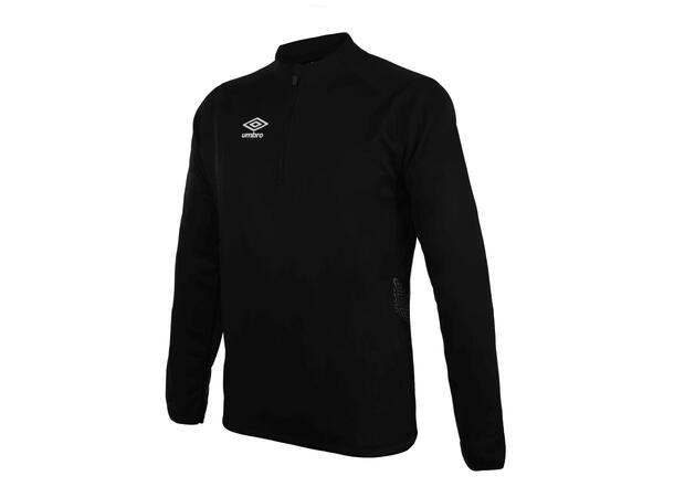 UMBRO Liga Halfzip Svart L Träningströja med krage 