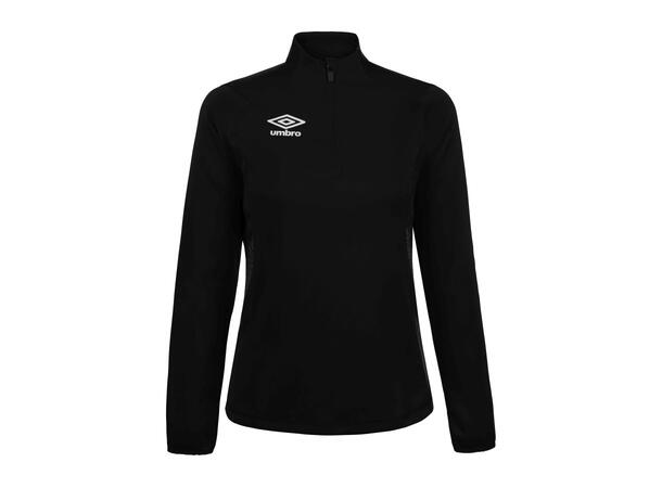 UMBRO Liga Halfzip W Svart 40 Träningströja med krage dam 