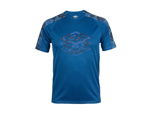 UMBRO Pro Tr Graphic Jersey Blå L Tränings t-shirt 