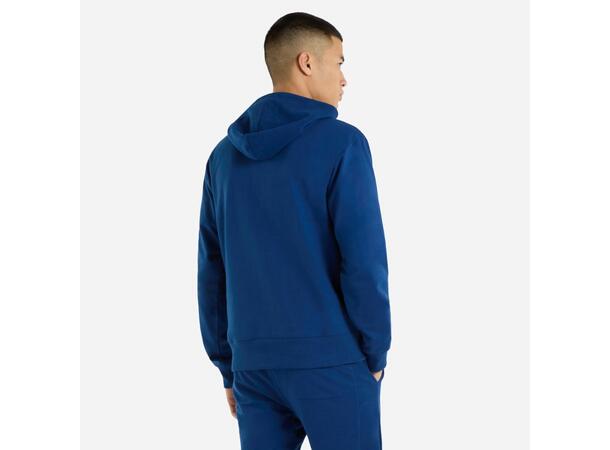 UMBRO Textured Hoodie Blå M Luvtröja med känguruficka 