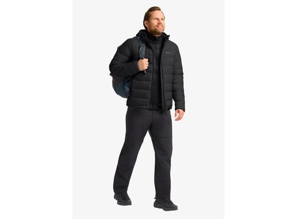 JW Ather Down Hoody M Svart L Jack Wolfskin dunjacka herr 