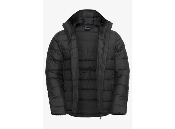 JW Ather Down Hoody M Svart L Jack Wolfskin dunjacka herr 