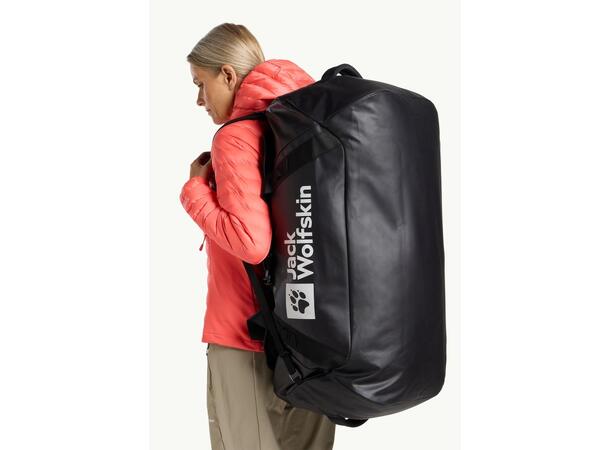 JW Expdn Duffle 100 Svart Jack Wolfskin väska 100 liter 