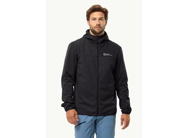 JW Feldberg Hoody M Svart M Jack Wolfskin softshelljacka herr 