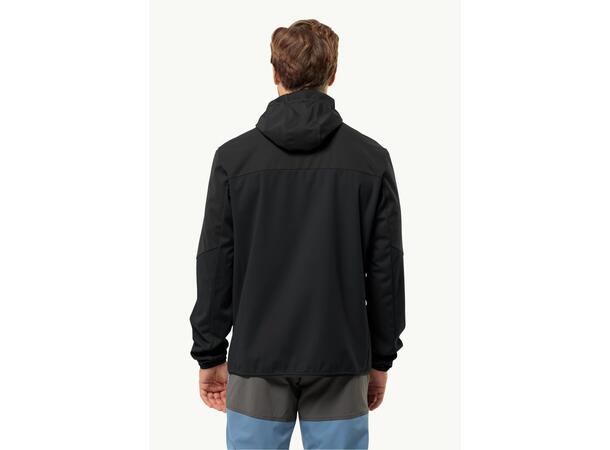 JW Feldberg Hoody M Svart M Jack Wolfskin softshelljacka herr 
