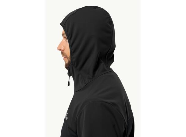 JW Feldberg Hoody M Svart M Jack Wolfskin softshelljacka herr 