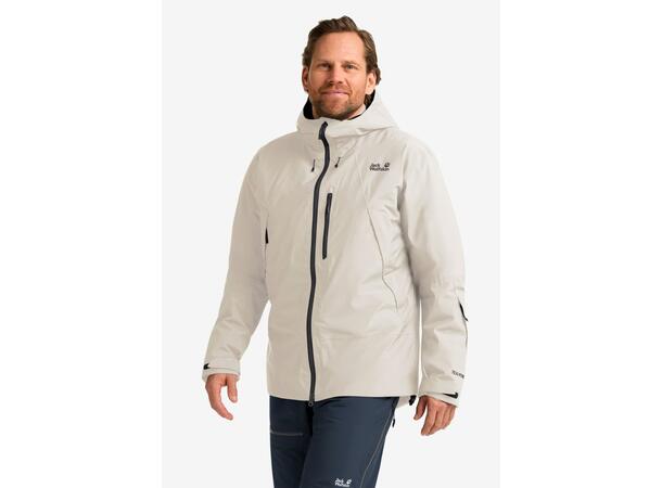 JW Flowline Pro 2L Ins Jkt M Beige L Jack Wolfskin skidjacka herr 