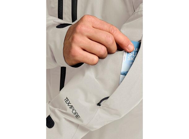 JW Flowline Pro 2L Ins Jkt M Beige L Jack Wolfskin skidjacka herr 