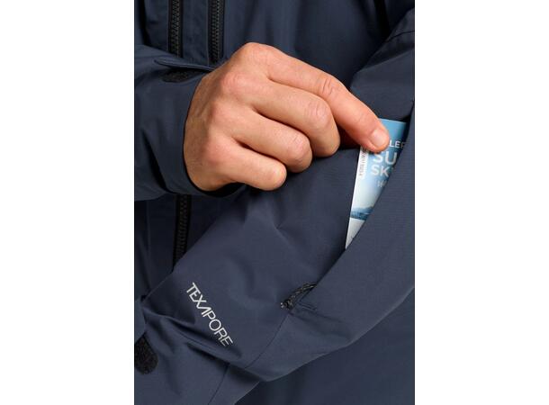 JW Flowline Pro 2L Ins Jkt M Marin L Jack Wolfskin skidjacka herr 