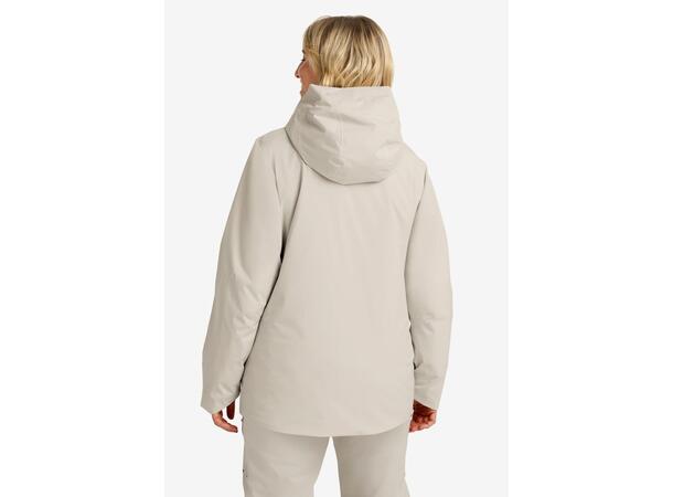 JW Flowline Pro 2L Ins Jkt W Beige L Jack Wolfskin skidjacka dam 