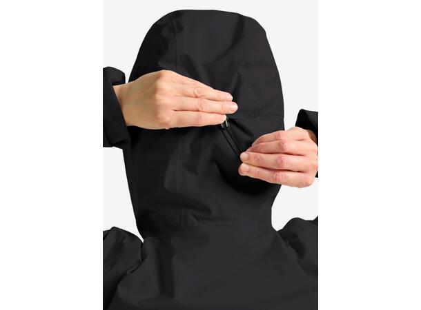 JW Flowline Pro 2L Ins Jkt W Svart L Jack Wolfskin skidjacka dam 