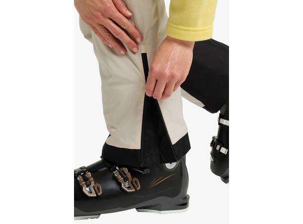 JW Flowline Pro 2L Ins Pant W Beige M Jack Wolfskin skidbyxor dam 