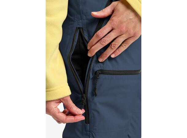 JW Flowline Pro 2L Ins Pant W Marin M Jack Wolfskin skidbyxor dam 