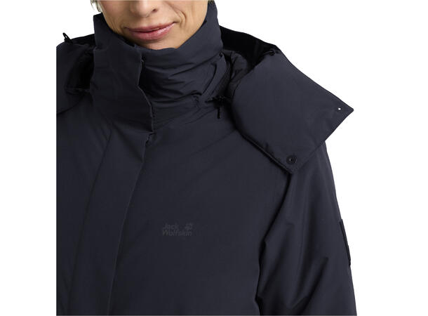 JW Frost Haven Coat W Marin M Jack Wolfskin vinterjacka dam 