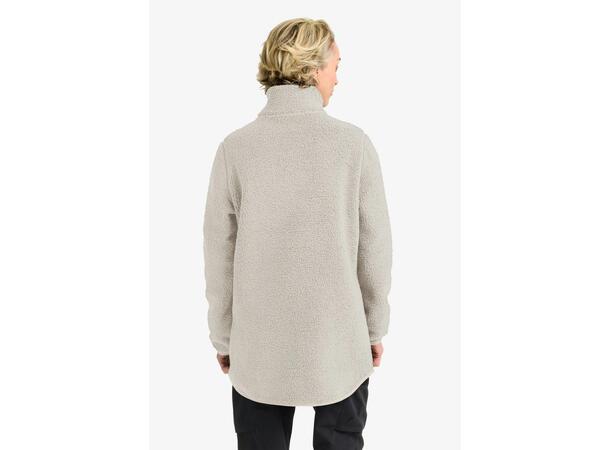 JW High Curl Coat W Beige L Jack Wolfskin fleecejacka dam 