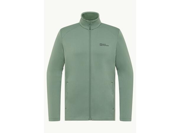 JW Kolbenberg FZ M Grön L Jack Wolfskin fleecejacka herr 