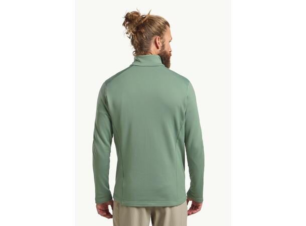 JW Kolbenberg FZ M Grön L Jack Wolfskin fleecejacka herr 