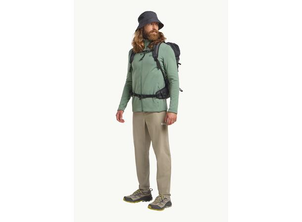 JW Kolbenberg FZ M Grön L Jack Wolfskin fleecejacka herr 