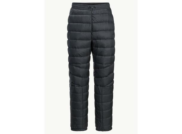 JW Nebelhorn Down Pants M Svart S Jack Wolfskin dunbyxor herr 