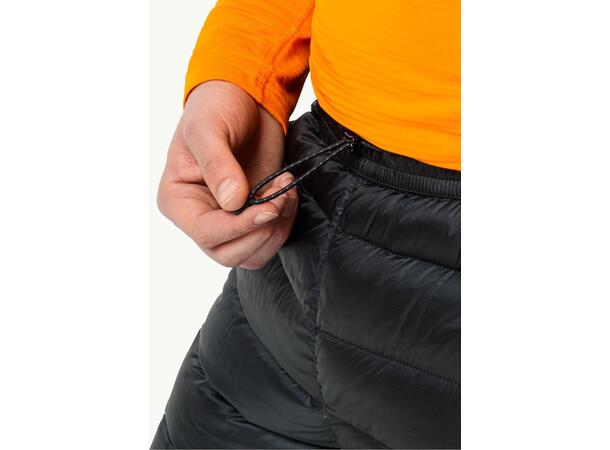 JW Nebelhorn Down Pants M Svart S Jack Wolfskin dunbyxor herr 