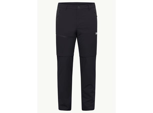 JW Pico Trail Zip Off Pant M Mörkgrå 48R Jack Wolfskin vandringsbyxa herr 