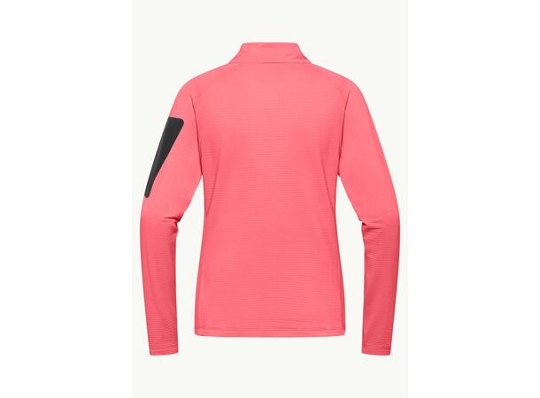 JW Prelight FZ W Rosa M Jack Wolfskin fleecejacka dam 