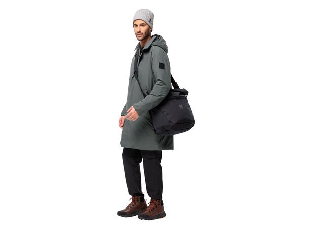 JW Rib Knit Beanie Saffran Jack Wolfskin mössa med fleecefoder 