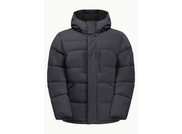 JW Roemertor Jkt M Mörkgrå L Jack Wolfskin dunjacka herr 