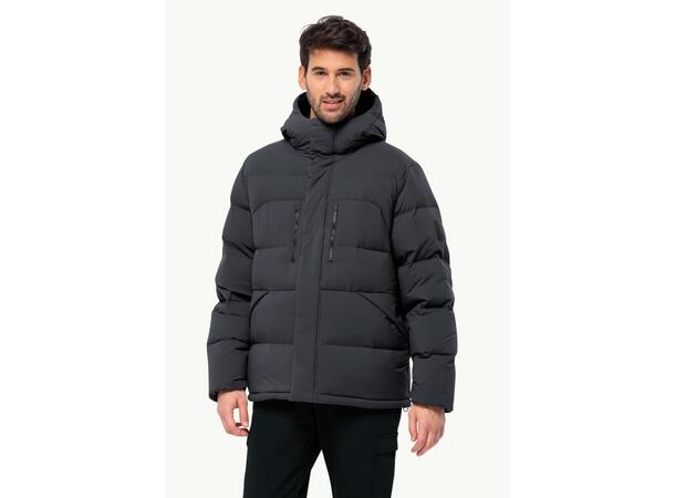 JW Roemertor Jkt M Mörkgrå L Jack Wolfskin dunjacka herr 
