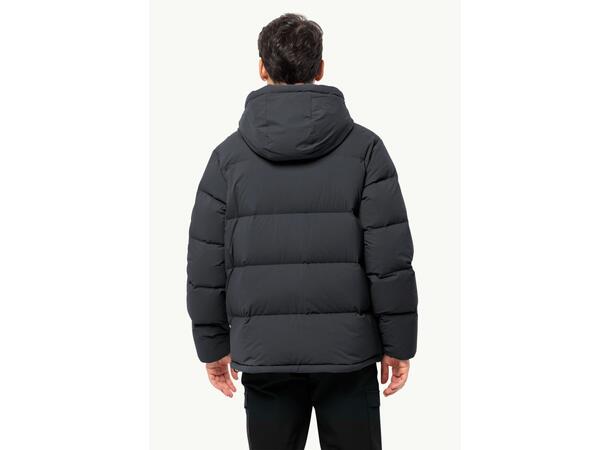 JW Roemertor Jkt M Mörkgrå L Jack Wolfskin dunjacka herr 