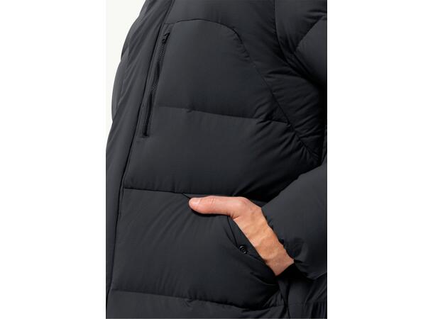 JW Roemertor Jkt M Mörkgrå L Jack Wolfskin dunjacka herr 