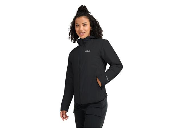 JW Trail Light Hybrid Jkt W Svart M Jack Wolfskin jacka dam 