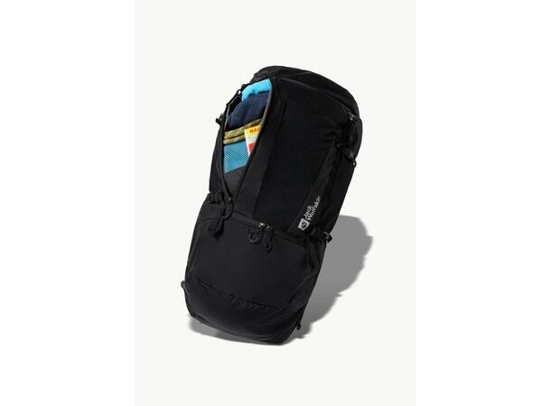 JW Trailflair M 50 S-L Svart Jack Wolfskin trekking ryggsäck 