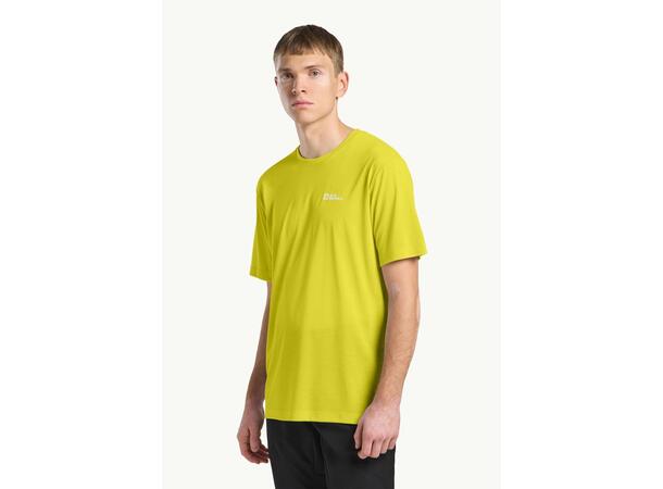 JW Vonnan S/S Tee M Gul M Jack Wolfskin t-shirt herr 