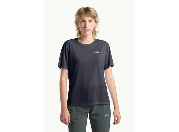 JW Vonnan S/S Tee W Grå M Jack Wolfskin t-shirt dam 