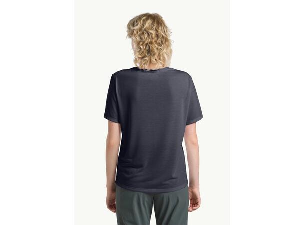 JW Vonnan S/S Tee W Grå M Jack Wolfskin t-shirt dam 