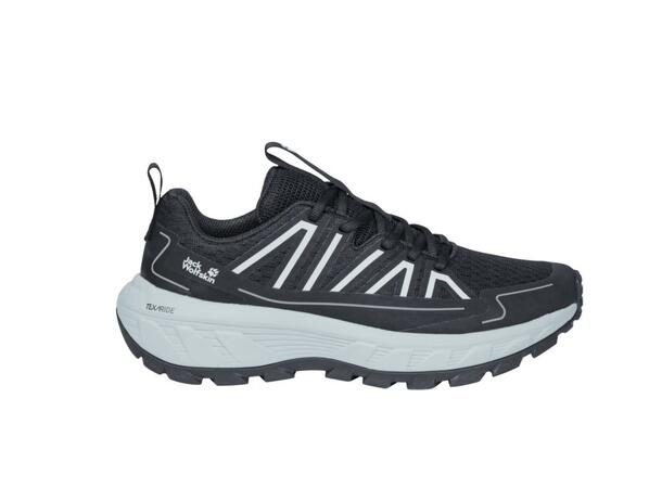 JW Wild Hike Low W Svart 40,5 Jack Wolfskin hikingsko dam 