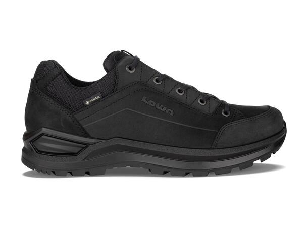 LOWA RENEGADE EVO GTX LO Svart 11,5 Vandringssko med Gore-Tex 