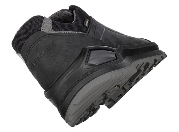 LOWA RENEGADE EVO GTX LO Svart/Grå 7,5 Vandringssko med Gore-Tex 